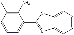 2-(1,3-benzothiazol-2-yl)-6-methylaniline Structure