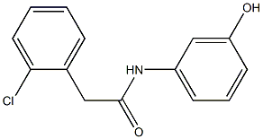 2-(2-chlorophenyl)-N-(3-hydroxyphenyl)acetamide