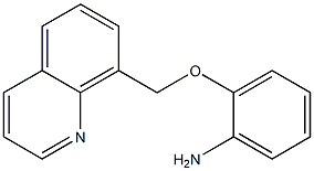 2-(quinolin-8-ylmethoxy)aniline Struktur