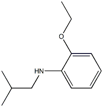 2-ethoxy-N-(2-methylpropyl)aniline Struktur