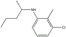 3-chloro-2-methyl-N-(pentan-2-yl)aniline