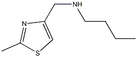 butyl[(2-methyl-1,3-thiazol-4-yl)methyl]amine Structure