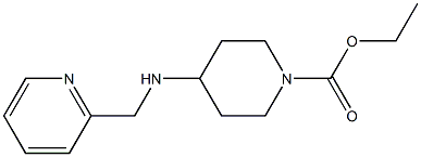 ethyl 4-[(pyridin-2-ylmethyl)amino]piperidine-1-carboxylate Structure