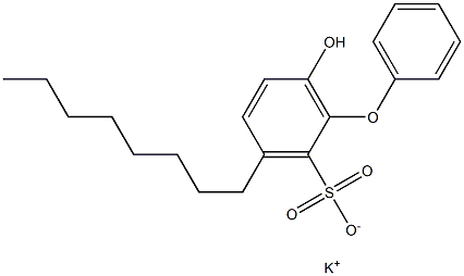 6-Hydroxy-3-octyl[oxybisbenzene]-2-sulfonic acid potassium salt|