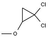 1,1-Dichloro-2-methoxycyclopropane Struktur
