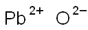 Lead(II) oxide Struktur