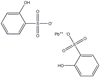 lead(II) phenolsulfonate Struktur