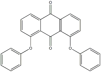 1,8-diphenoxy-9,10-dihydroanthracene-9,10-dione Structure