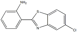 2-(5-chloro-1,3-benzothiazol-2-yl)aniline Structure