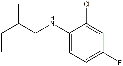 2-chloro-4-fluoro-N-(2-methylbutyl)aniline