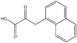 3-(1-naphthyl)-2-oxopropanoic acid Structure