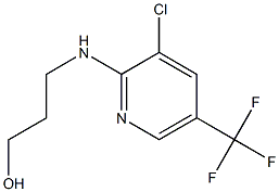 3-{[3-chloro-5-(trifluoromethyl)pyridin-2-yl]amino}propan-1-ol