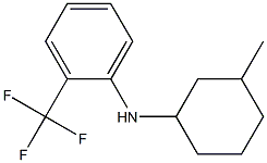N-(3-methylcyclohexyl)-2-(trifluoromethyl)aniline Structure