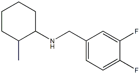 N-[(3,4-difluorophenyl)methyl]-2-methylcyclohexan-1-amine Struktur