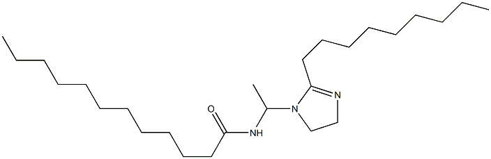 1-(1-Lauroylaminoethyl)-2-nonyl-2-imidazoline Struktur