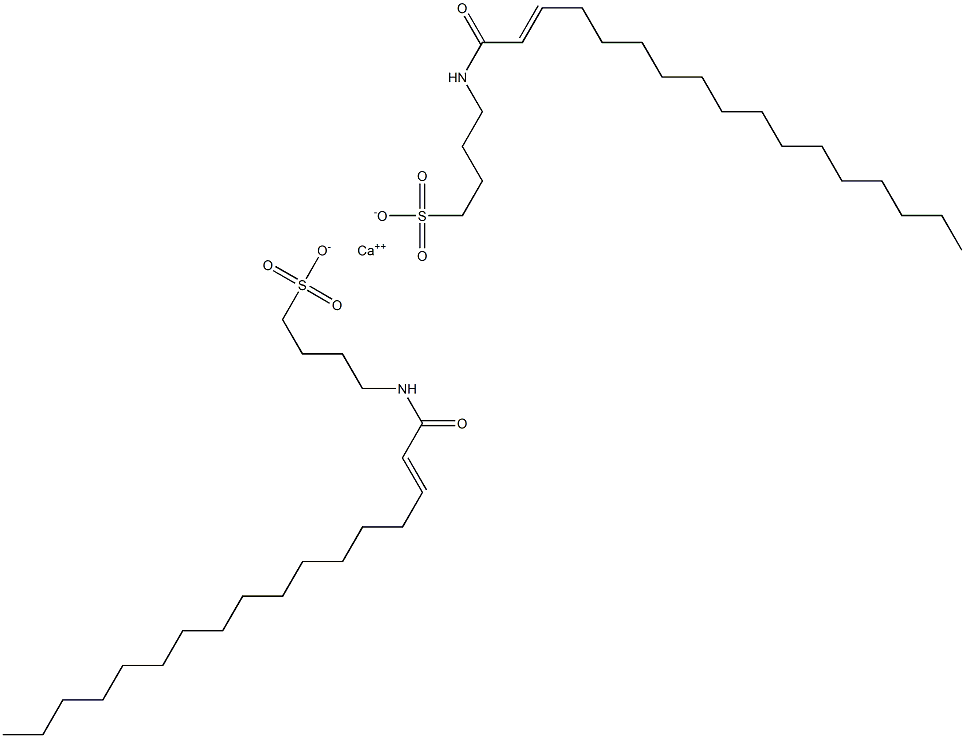 Bis[4-(2-heptadecenoylamino)-1-butanesulfonic acid]calcium salt