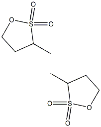 2,4-BUTANESULTONE 2,4-butane sultone Structure