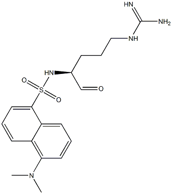 dansylargininal Struktur