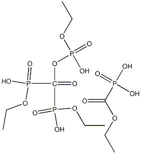 ETHOXYCARBONYLPHOSPHONIC ACID (TRIETHYLPHOSPHONOFORMATE) Struktur