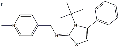4-({[3-(tert-butyl)-4-phenyl-1,3-thiazol-2(3H)-yliden]amino}methyl)-1-methylpyridinium iodide