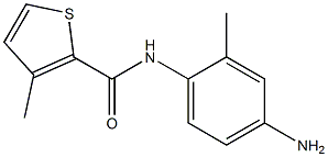 N-(4-amino-2-methylphenyl)-3-methylthiophene-2-carboxamide Struktur
