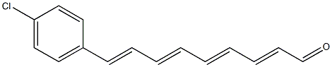 (2E,4E,6E,8E)-9-(4-Chlorophenyl)-2,4,6,8-nonatetren-1-al