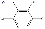 Trichloropyridine-3-carboxaldehyde Structure