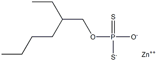 2-ETHYLHEXYLPHOSPHORODITHIOATE,ZINCSALT Struktur