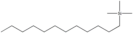 lauryltrimethylsilane Struktur
