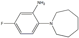 2-(azepan-1-yl)-5-fluoroaniline Structure