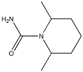 2,6-dimethylpiperidine-1-carboxamide Structure
