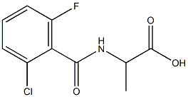 2-[(2-chloro-6-fluorophenyl)formamido]propanoic acid