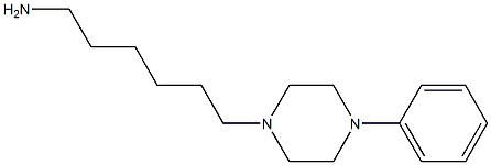 6-(4-phenylpiperazin-1-yl)hexan-1-amine Structure