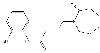 N-(2-aminophenyl)-4-(2-oxoazepan-1-yl)butanamide Struktur