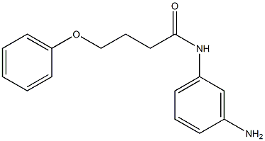 N-(3-aminophenyl)-4-phenoxybutanamide Struktur