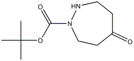 1-Boc-5-diazepanone Structure