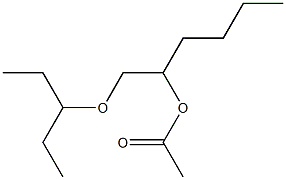 Acetic acid 1-(1-ethylpropoxymethyl)pentyl ester