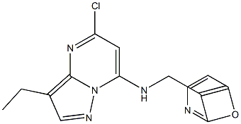 (5-Chloro-3-ethyl-pyrazolo[1,5-a]pyrimidin-7-yl)-(1-oxy-pyridin-3-ylmethyl)-amine