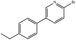2-Bromo-5-(4-ethylphenyl)pyridine Struktur