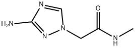 2-(3-amino-1H-1,2,4-triazol-1-yl)-N-methylacetamide Structure