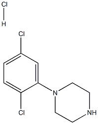 1-(2,5-dichlorophenyl)piperazine hydrochloride Struktur