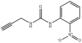 1-(2-nitrophenyl)-3-(prop-2-yn-1-yl)urea Structure
