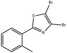 4,5-Dibromo-2-(2-tolyl)thiazole|