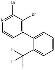 2,3-Dibromo-4-(2-trifluoromethylphenyl)pyridine|