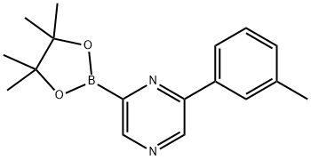 6-(3-Tolyl)pyrazine-2-boronic acid pinacol ester|
