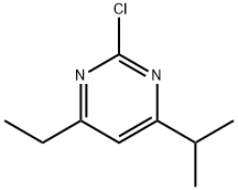 2-chloro-4-ethyl-6-(iso-propyl)pyrimidine Struktur