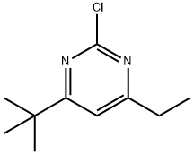 2-chloro-4-ethyl-6-(tert-butyl)pyrimidine|