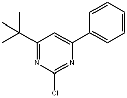 2-chloro-4-phenyl-6-(tert-butyl)pyrimidine|