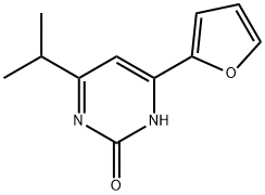 2-Hydroxy-4-(2-furyl)-6-(iso-propyl)pyrimidine|
