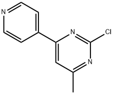 2-Chloro-4-(pyridin-4-yl)-6-methylpyrimidine|